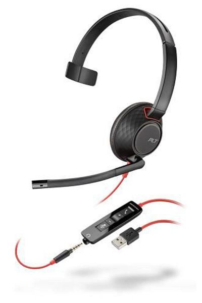ANDY&POLY Poly Blackwire 5210 C5210 USB A, 207577-03