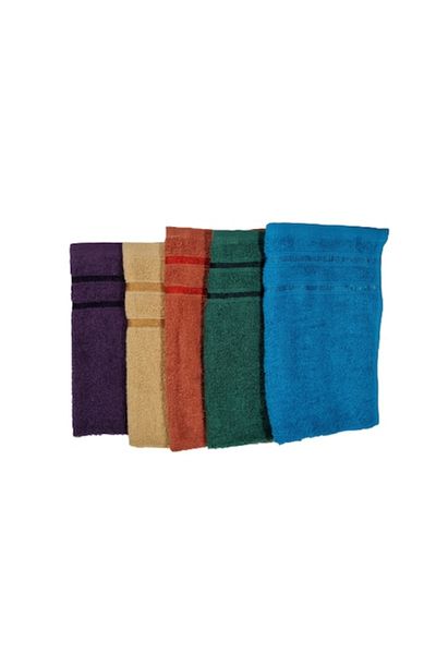 OEM Set 5 prosoape pentru mâini, multicolor, 28x48 cm, 100% bumbac, M2, 400 gr/mp