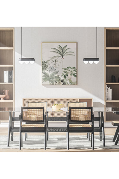 VOBA STORE Büyük boy bitki temalı dekoratif mdf tablo