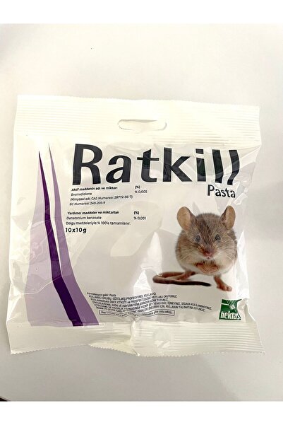 HEKTAŞ Ratkill Fare ve Sıçan Zehiri Pasta 100g