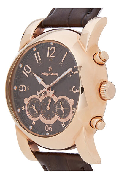 Philippe Moraly Men's Analog Wrist Watch LC1111ROO