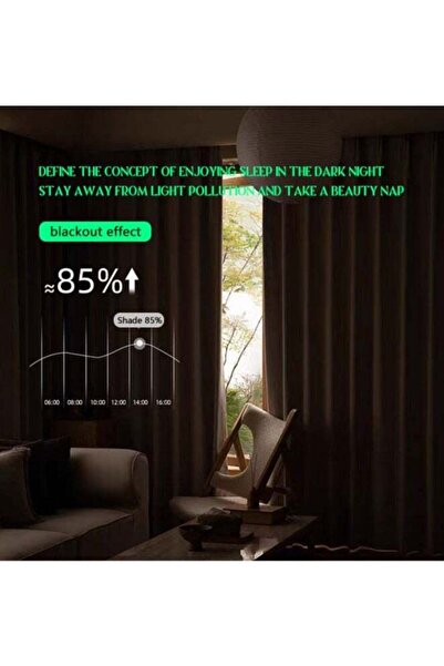 Yelajoy Blackout Drapes,Cashmere Texture,Thermal Insulating,2 Panels,Blue,2x2.7m