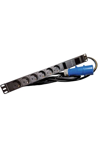 Lanview 19'' rack mount power strip, LVR261876D