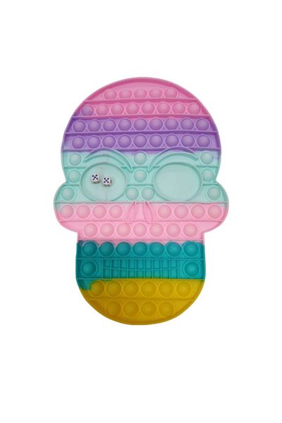 OEM Jucărie senzorială Pop It, joc de societate Fidget, zaruri antistres 30 cm, multicolor