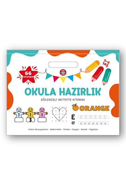 Çocuk Akademi Okula Hazırlık Eğlenceli Aktivite Kitabım