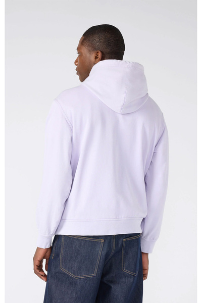 Champion Icons Plush Wash Hooded Sweatshirt Mor Erkek Kapüşonlu Sweatshirt-221176-VS101