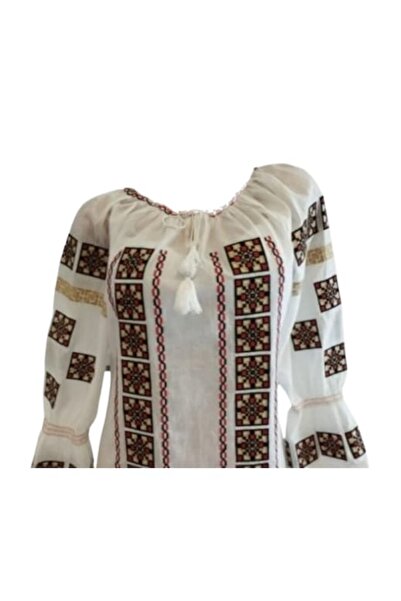 OEM Ie dama traditionala bumbac multicolor marime L