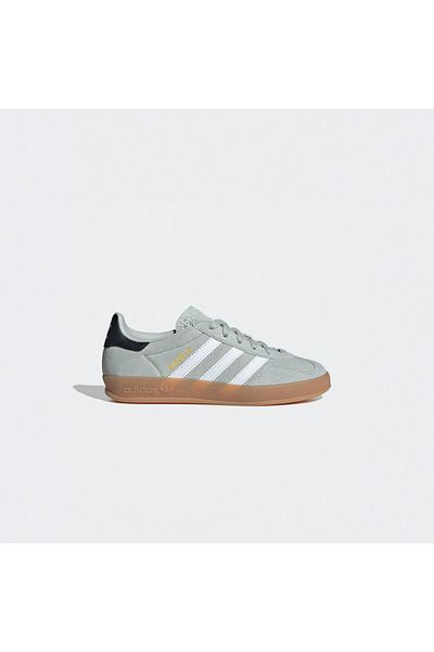 adidas Gazelle Indoor J Kids Gray Sports Shoes
