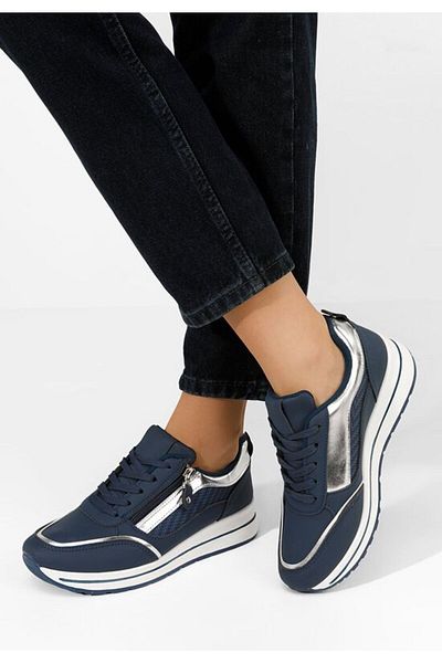 B T Shoes Tenisi dama Anjanette bleumarin