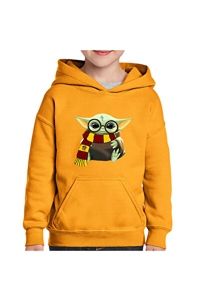 OEM Χαριτωμένο, Mandalorian Παιδικό Φούτερ με Κουκούλα Baby Yoda Harry Potter