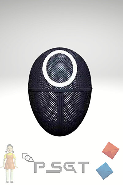 PSGT Squid Game Maskesi Kalamar Oyun Maskesi Daire