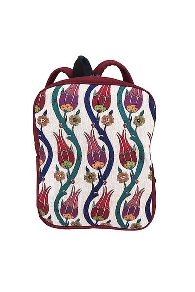 OEM Rucsac cu imprimeu floral, M2, 30x37 cm
