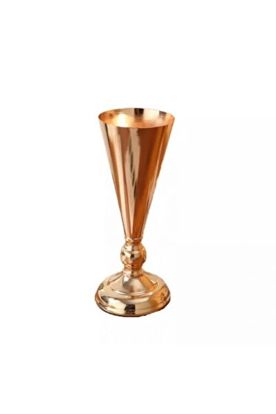 OEM Vază decorativă din metal, 28,5x12x12 cm, aurie