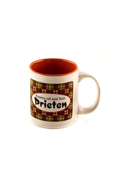 OEM Cana din ceramica inscriptionata "Pentru cel mai bun Prieten", 200 ml