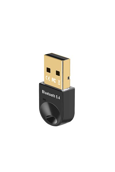 WOZINSKY Mini adapter odbiornik nadajnik Bluetooth 5.4 USB-A do komputera - czarny