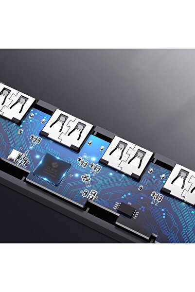 Ugreen Type-C USB 3.0 4 Port USB Hub Multiplexer, Gray - 70336