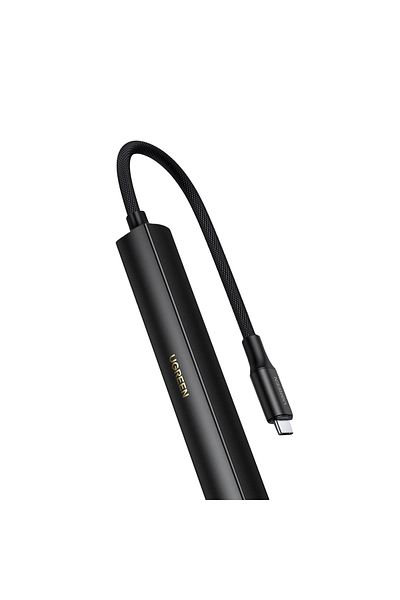 Ugreen Adaptor audio pentru amplificator de căști USB-C la mini jack 3.5mm negru