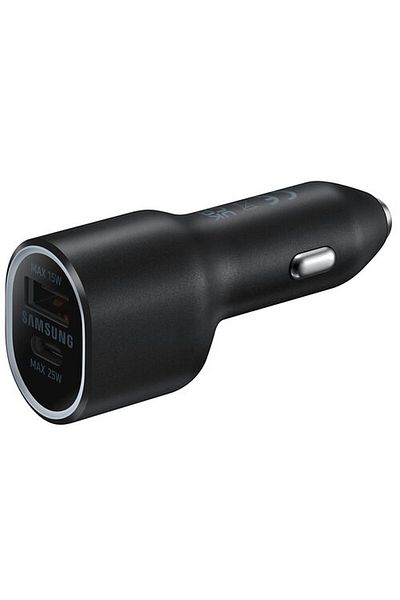 Samsung Încărcător auto pentru priză brichetă 2x USB 25W negru