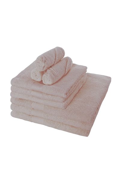 OEM Set 9 bathroom towels 100% cotton, 400gr, cream
