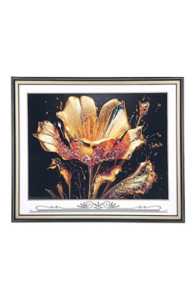 OEM Ramă decorativă multicoloră cu cristale, 64x54 cm