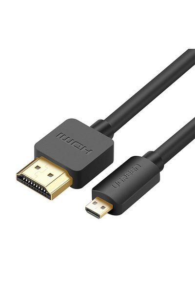 Ugreen Cablu adaptor HDMI la micro HDMI 2.0v 4K 60Hz 30AWG 1.5m negru