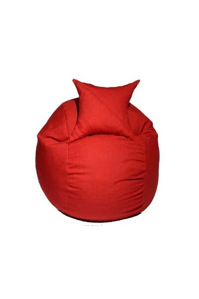 Pufrelax Matusalem Armchair Set With Cushion, , Textile Material - Montana Red