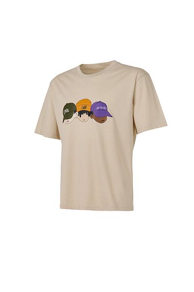 New Balance Mnt3505 Beige Men's T-Shirt
