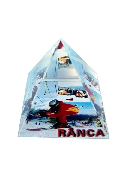 OEM Decoratiune in forma de piramida cu Ranca, M2, 4x4 cm