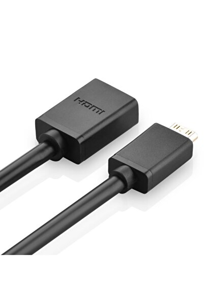 Ugreen Przejściówka adapter kabel HDMI żeński - mini HDMI męski 4K 60Hz HEC ARC 22cm czarny