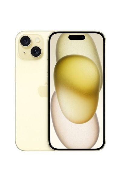Apple iPhone 15, 256GB, 5G, Yellow