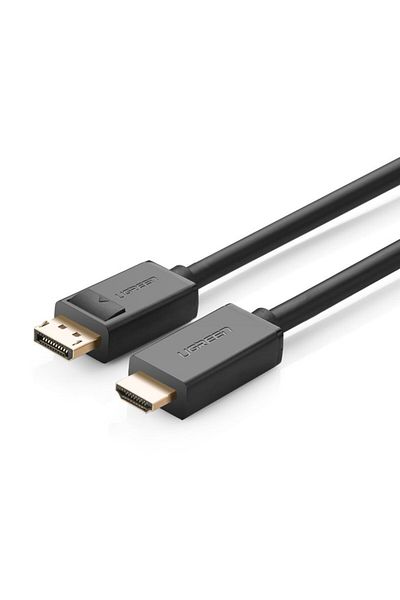 Ugreen Cablu adaptor DisplayPort la HDMI 4K 30Hz 32 AWG 1.5m negru