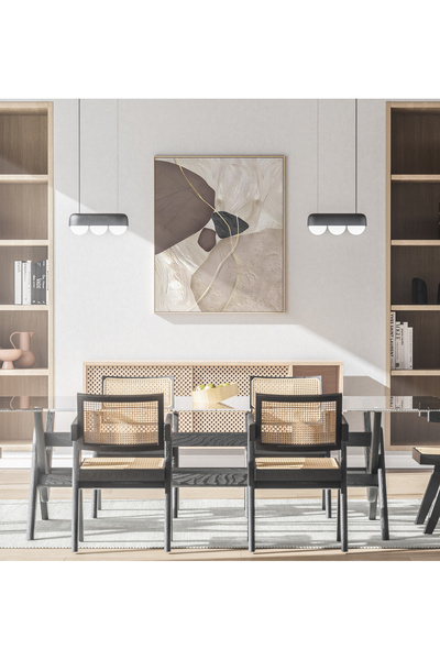 VOBA STORE BÜYÜK BOY SOYUT TEMALI DEKORATİF MDF TABLO