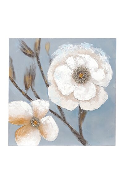 OEM Pictură pe pânză - Florală, 80x80cm