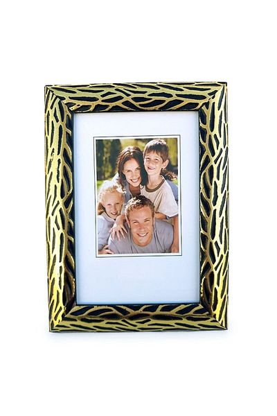 OEM Ramă foto cu frunze 18cm, 16x21cm