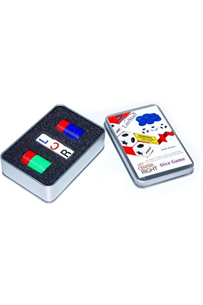 leostar LEO.STAR Left-Center-Right Dice Game (LCR) (Pack of 2)