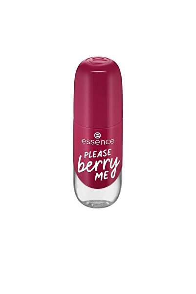Essence Lac de unghii cu finisaj de gel și culoare intensă, GEL NAIL COLOUR, 20 Please Berry Me, 8 ml