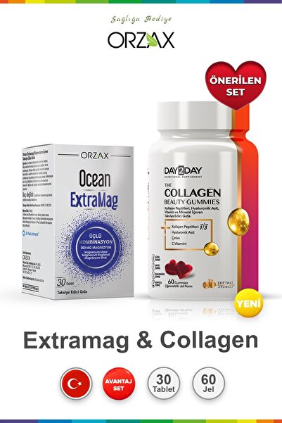 Ocean The Collagen Beauty Gummies 60 Tablets & Ocean Extramag 30 Tablets