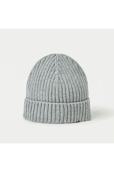 Juniors Ribbed Beanie Cap