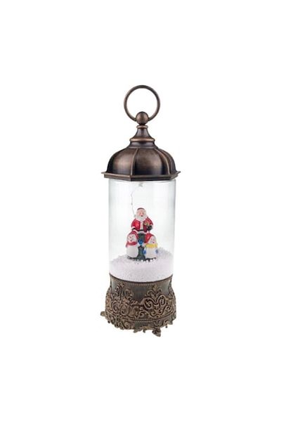 OEM Christmas Candle Decoration M1 with LED Light, 12x36 cm