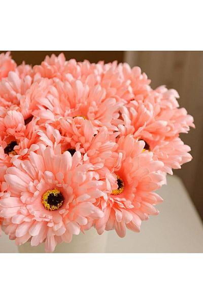 YDGR Gerbera Flower Luxury Artificial – Διακοσμητικό λουλούδι μονόκλαδο