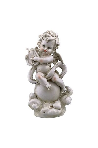 OEM Decoratiune ingeras pe nor, rasina, 12x24 cm, gri antracit