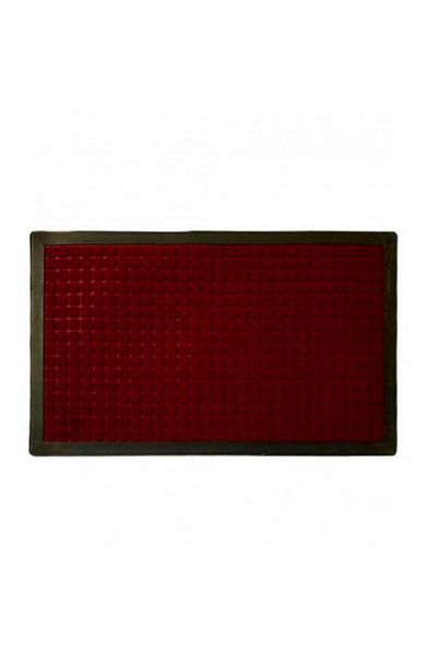 OEM Outdoor Doormat, Textile/PVC 70x45 cm Bordeaux