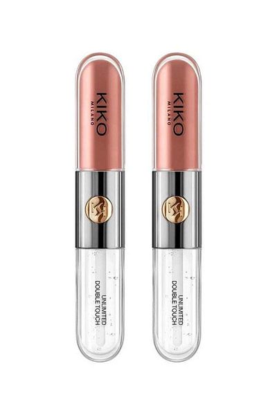 KEKO Unlimited Double-Touch Liquid Lipstick, 103 Pink, 2-Pack