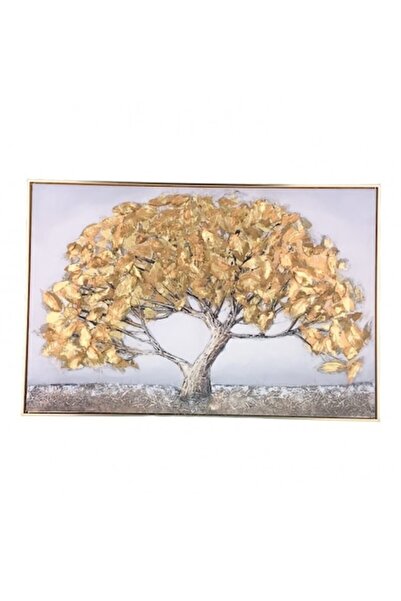 OEM Tablou din panza cu copac, cu rama din MDF, 60x90 cm multicolor M1