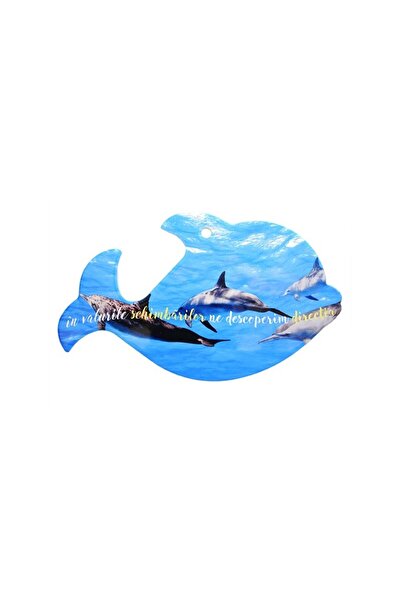 OEM Dolphin wall lamp, hot pot holder M4, 30x18cm