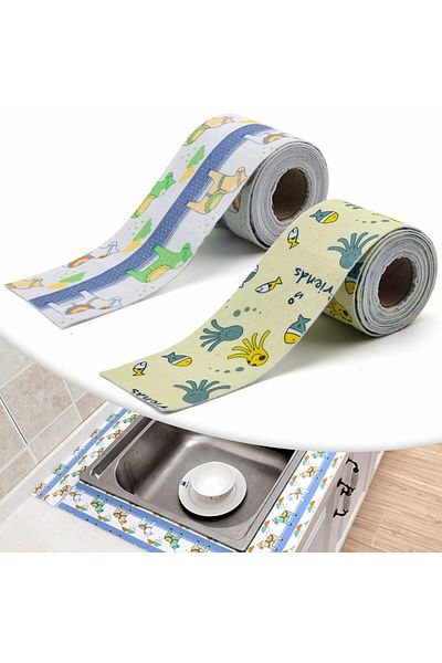 Yizemay Set of 2 rolls of sealing tape, PVC, multicolor, 8 x 280 cm
