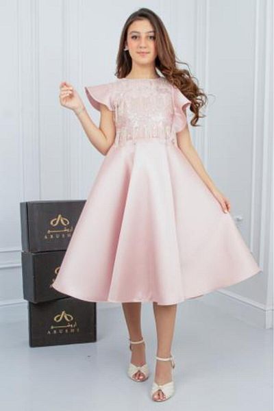 arushi Dreamy Mikado Pink Dress
