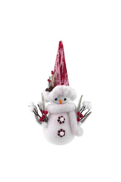 OEM Snowman with Pinecones 20x40 cm M1