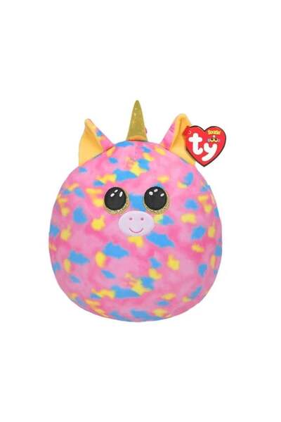 divendi-ro Jucărie de pluș Plus, căciuli pufoase, unicorn roz, 0+ luni, 35 cm