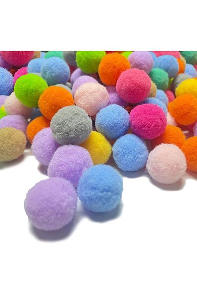 HOBYGAMES Mini Round Pompom 2mm - Pack of 25
